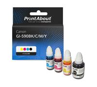 Cartuccia compatibile Canon GI-590BK/C/M/Y - 4 colori Multipack