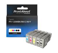Cartuccia compatibile Canon PFI-120MBK/BK/C/M/Y - 5 colori Multipack