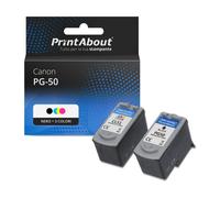 Cartuccia compatibile Canon PG-50 / CL-51 - Nero + 3 colori Multipack