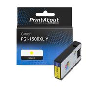 Cartuccia compatibile Canon PGI-1500XL Y - Giallo Alta capacità