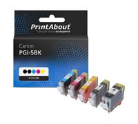 Cartuccia compatibile Canon PGI-5BK - 5 colori Multipack