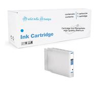 Cartuccia Compatibile con Epson C13T04B240 T04B2 Cyano 4600K Marca【 Outlet della Stampa】 compatibile con Epson WorkForce Pro WF C8100, WorkForce Pro WF C8190, WorkForce Pro WF C8690