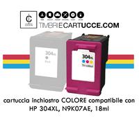 Cartuccia COMPATIBILE con HP 304XL nero (N9K08AE) colore (N9K07AE)