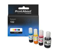 Cartuccia compatibile Epson 102 (T03R14/24/34/440) - 4 colori Multipack