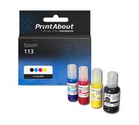 Cartuccia compatibile Epson 113 (CT06B14/24/34/440) - 4 colori Multipack