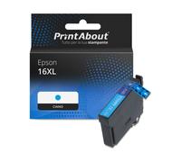 Cartuccia compatibile Epson 16XL (C13T16324012) - Ciano Alta capacità
