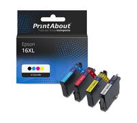 Cartuccia compatibile Epson 16XL (T1631) - 4 colori Multipack