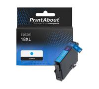 Cartuccia compatibile Epson 18XL (C13T18124012) - Ciano Alta capacità