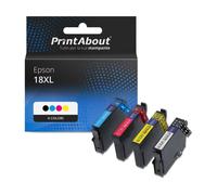 Cartuccia compatibile Epson 18XL (T1816) - 4 colori ad alta capacità Multipack