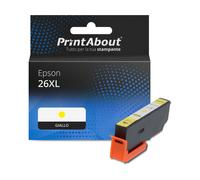 Cartuccia compatibile Epson 26XL (C13T26344012) - Giallo Alta capacità