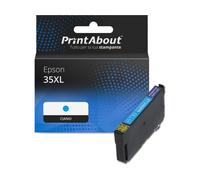Cartuccia compatibile Epson 35XL (C13T35924010) - Ciano Alta capacità