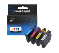 Cartuccia compatibile Epson 502 (C13T02V64010) - 4 colori Multipack
