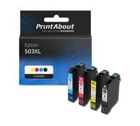 Cartuccia compatibile Epson 503XL (C13T09R64010) - 4 colori Alta capacità Multipack