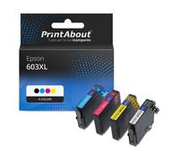 Cartuccia compatibile Epson 603XL (C13T03U64010) - 4 colori Alta Capacità Multipack