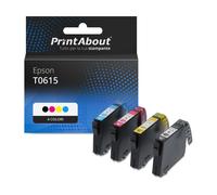 Cartuccia compatibile Epson T0615 - 4 colori Multipack