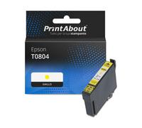 Cartuccia compatibile Epson T0804 - Giallo