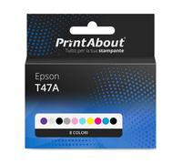Cartuccia compatibile Epson T47A - 8 colori Multipack
