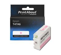 Cartuccia compatibile Epson T47A6 - Magenta chiaro vivace