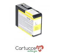 Cartuccia compatibile Epson T5804 / C13T580400 giallo
