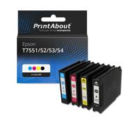 Cartuccia compatibile Epson T7551/52/53/54 - 4 colori Multipack