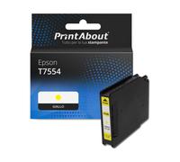 Cartuccia compatibile Epson T7554 - Giallo