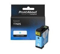 Cartuccia compatibile Epson T7605 - Ciano chiaro