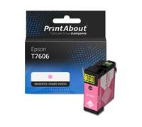Cartuccia compatibile Epson T7606 - Magenta chiaro vivido