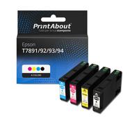 Cartuccia compatibile Epson T7891/92/93/94 - 4 colori Multipack