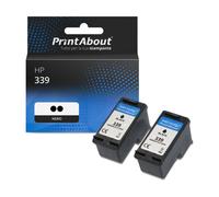 Cartuccia compatibile HP 339 (C9504EE) - 2x Nero Multipack