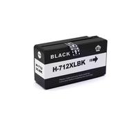 CARTUCCIA COMPATIBILE HP 3ED71A 712X Bk Nero Non Originale DesignJet T 630