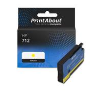 Cartuccia compatibile HP 712 (3ED69A) - Giallo