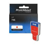 Cartuccia compatibile HP 746 (P2V81A) - Rosso cromatico
