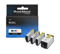 Cartuccia compatibile HP 903XL (3HZ51AE) - 4 colori Multipack
