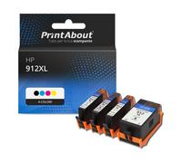 Cartuccia compatibile HP 912XL (3YP34AE) - 4 colori Multipack