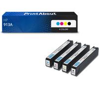 Cartuccia compatibile HP 913A (L0R95AE) - 4 colori Multipack