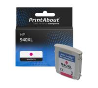 Cartuccia compatibile HP 940XL (C4908AE) - Magenta Alta capacità