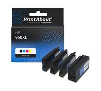 Cartuccia compatibile HP 950/951XL (C2P43AE) - 4 colori Alta Capacità Multipack