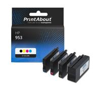 Cartuccia compatibile HP 953 (6ZC69AE) - 4 colori Multipack