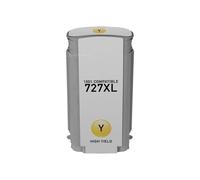 CARTUCCIA COMPATIBILE PER 727 GIALLA B3P21A PER Designjet T1500,T2500,T920 72