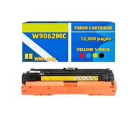 Cartuccia compatibile per W9062MC giallo 12500 pagine per HP Color LaserJet Managed E55040dw E55040dn MFP E57540dn Flow MFP E57540c con chip