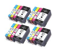 Cartuccia d’inchiostro, compatibile con HP, 912 912XL OfficeJet 8020 | Nero magenta ciano giallo, inchiostro dye, 8022 8023 8024 8025 8026 8028 8010 8012 8013 8014 8015(4 SET)