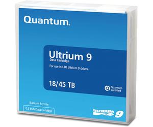 Cartuccia Dati Quantum Ultrium LTO 9 18TB Nativa / 45TB Compressione 2.5:1, Nera