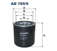 Cartuccia Del Filtro Ad 785/5, Sistema Di Aria Compressa Per Camion Renault