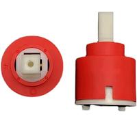 Cartuccia del rubinetto, Sostituzione della cartuccia del disco ceramico Miscelatore dell'acqua Rubinetto di controllo interno Valvola del rubinetto Plastica PP,(40mm)