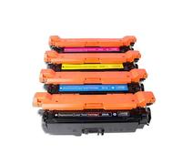 Cartuccia del toner laser compatibile CE250A CE251A CE252A CE253A 504A per l'uso con cp3525 cp3525n cp3525dn stampante(Yellow 1 pc)
