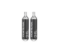 Cartuccia di co2 filettata topeak pack 25g 2 pezzi