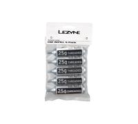 Cartuccia di CO2 Lezyne 20G (x5) Gris