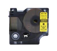 Cartuccia di etichette D1 da 6 pezzi 45013 45010 45018 45016 45019 45022 compatibile per LabelManager 160 280 360 Etichettatrice(A45018)