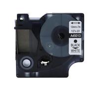 Cartuccia di etichette D1 da 6 pezzi 45013 45010 45018 45016 45019 45022 compatibile per LabelManager 160 280 360 Etichettatrice(A45013)