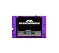 Cartuccia Di Gioco EDMD 3000 In 1 Con Scheda Mini SD Da 4 GB - Compatibile Con SEGA Genesis Mega Drive MD, Scheda Flash For Giochi Retrò For Giochi Classici A 16 Bit(Purple)